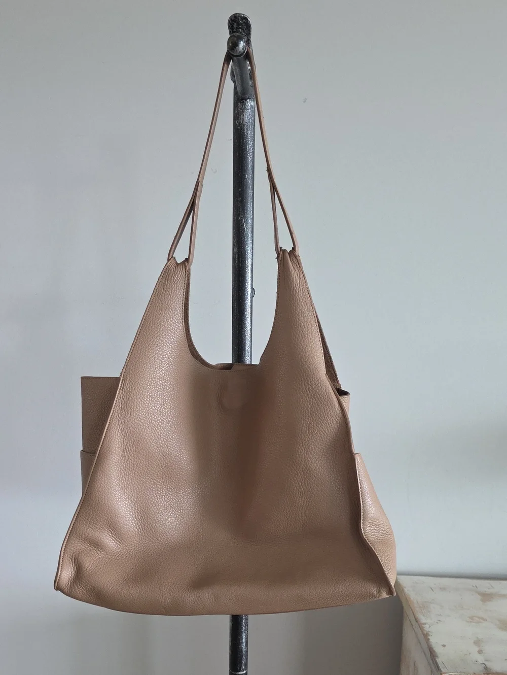 Cuyana Oversized Double Loop Bag - Cappuccino